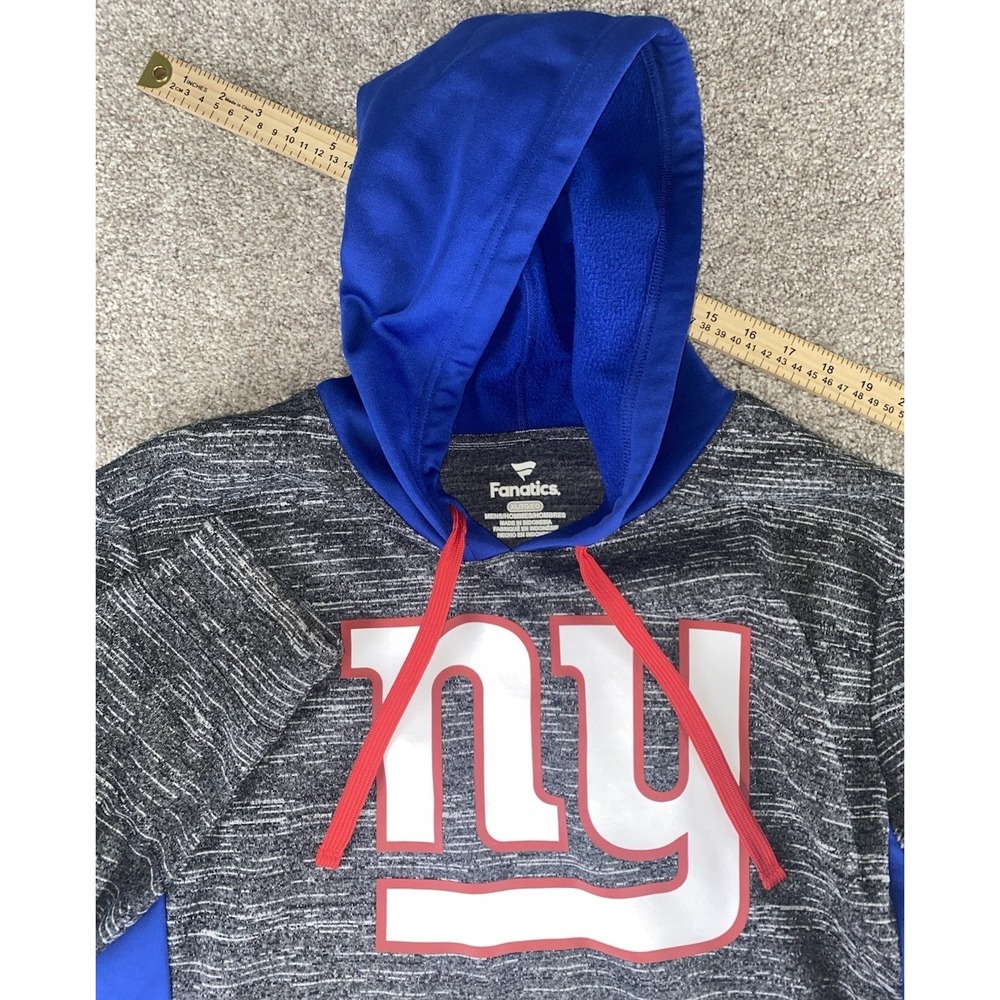 Fanatics New York Giants Hoodie Fleece Jacket Drawstring Mens‎ XL Performance